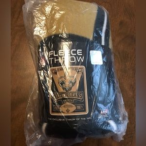 New Orleans Saints Fleece Throw NFL NEW